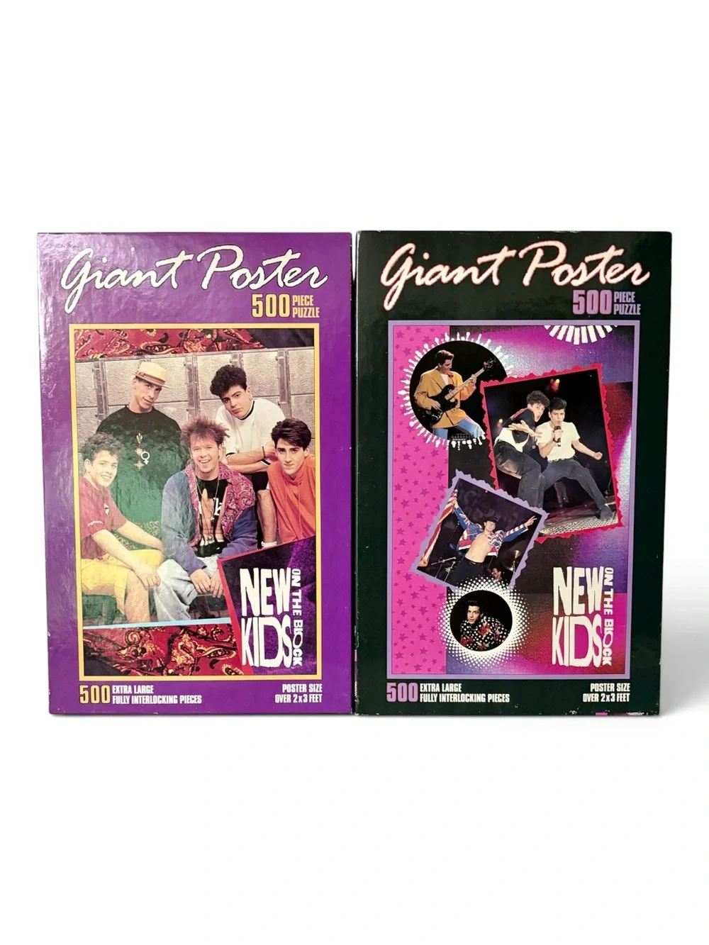 New Kids on the Block Giant Poster 500-Piece Puzzles Factory Sealed
